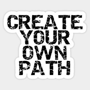 Create Your Own Path Sticker